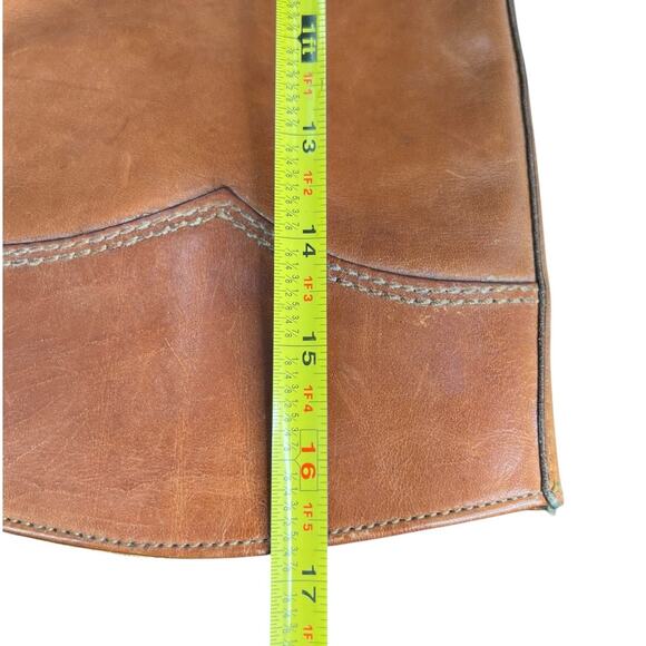 Vintage 70’s Bort Carleton Women Brown Leather Campus Boots Size US 7 - Picture 10 of 13